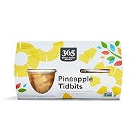 365 by Whole Foods Market, Pineapple Tidbits 4 Count, 16 Ounce