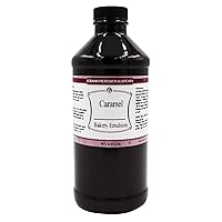 Lorann Oils Caramel Bakery Emulsion: Rich Caramel, Perfect for Boosting Sweet Caramel Notes in Cakes, Cookies & Desserts, Gluten-Free, Keto-Friendly, Caramel Extract Substitute Essential
