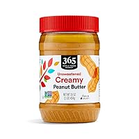 365 by Whole Foods Market, Creamy Peanut Butter With Salt, 16 Ounce