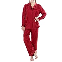 Women's Luxury Silk Sleepwear 100% Silk Pajamas Set