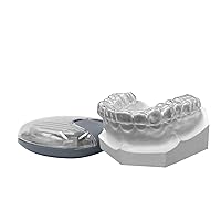 Custom Dental Night Guard,Durable Mouth Guard for Bruxism,Teeth Grinding & Clenching,Relieve Soreness in Jaw Muscles - Lower Guard (Soft-2mm) - One(1) Guard