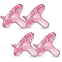 Philips AVENT Soothie 3-18 months, pink/pink, 4 pack, SCF192/47