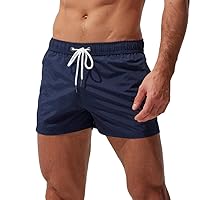 Mens Slim Fit Quick Dry Swim Shorts Swim Trunks Bathing Suits Swim Shorts Quick Dry Swimwear Sports Swimming