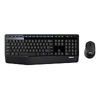 Logitech Mk345 Wireless Keyboard and Mouse Combo (Black)
