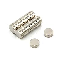 MIN CI 100 Pcs Strong Round Small Rare Earth Magnets, Mini Refrigerator  Neodymium Magnets Disc for Whiteboard Locker Fridge DIY Crafts Dry Erase  Board