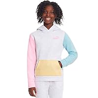 PUMA Youth Girl's Long Sleeve Fleece Lined Hoodie Sweatshirt
