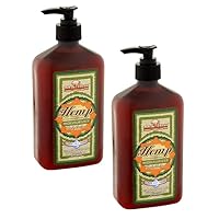 Malibu Tan Hemp Moisturizer Body Lotion for Dry Skin - 18 fl oz (Pack of 2)