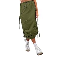 Women's Fashion Casual Dress with High Waist Pocket with Lace Girls Tennis Skirt