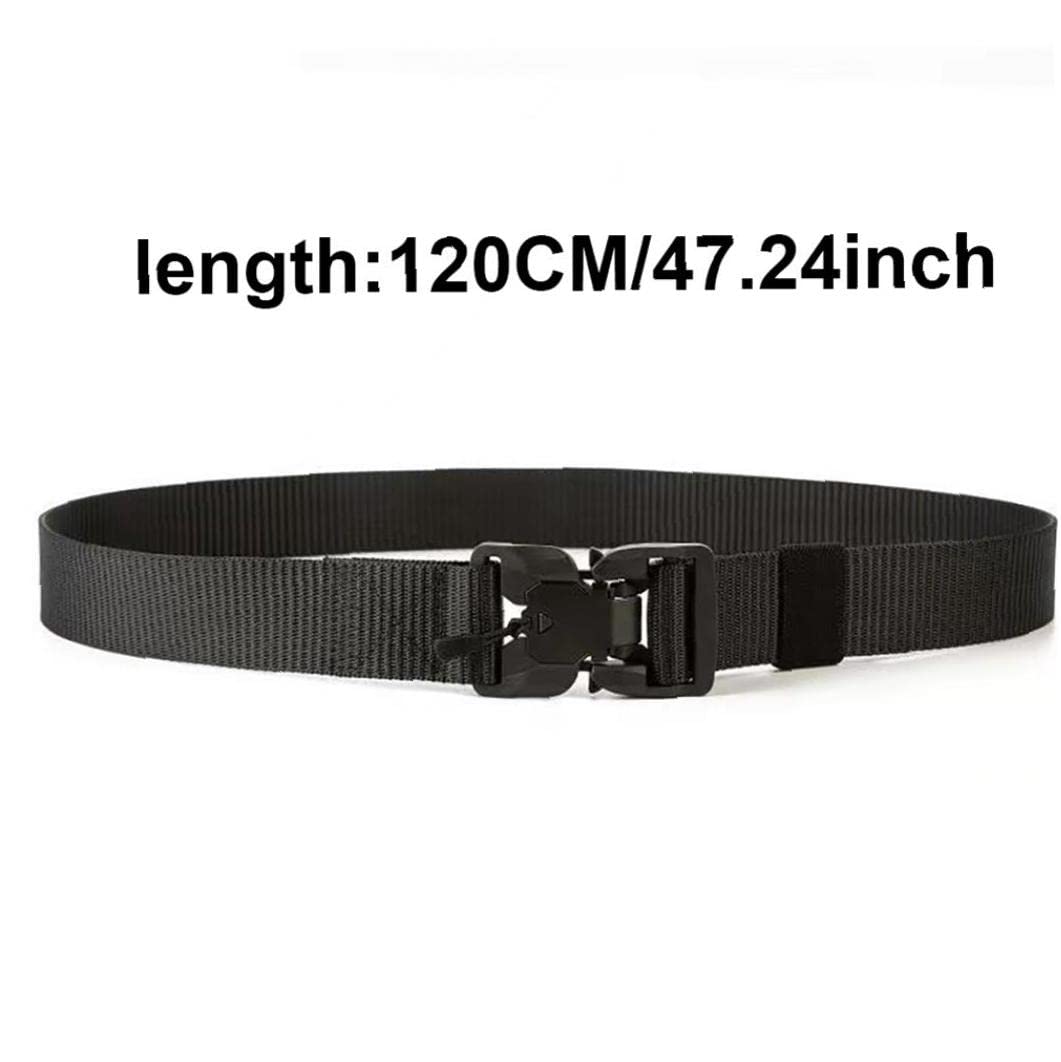 Belt Abs Resin Quick Release Magnetic Buckle Military Belt Soft Genuine Nylon Sports Accessories for Men Women