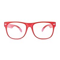 Blue Light Glasses for Kids Anti Blue Ray Clear Lens Gaming Computer Bluelight Glasses Kids Non-Prescription with Tester
