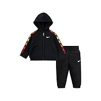 Nike Boy`s Therma Fleece Full Zip Hoodie & Jogger Pants 2 Piece Set