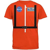 Old Glory Halloween Astronaut Costume Orange Escape Suit Mens T Shirt