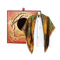 Silk Square Scarf Chinese Paint Printing Hand Hemming Warm Fashion Shawl D773 One Size