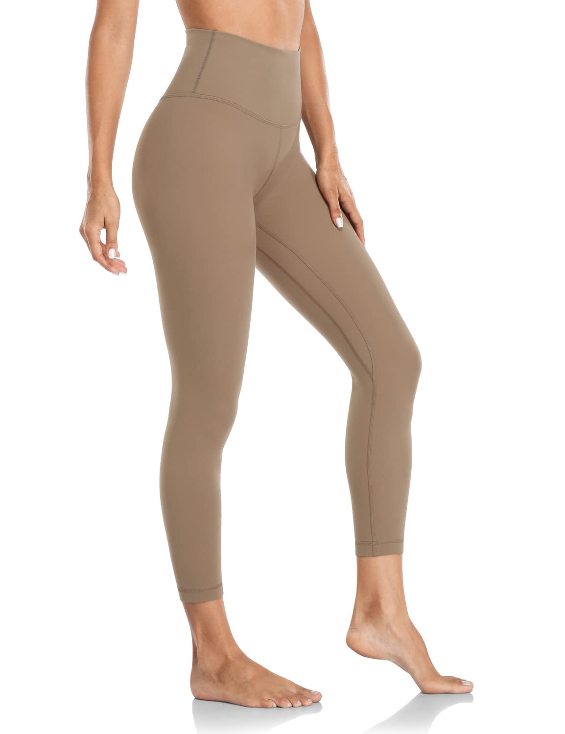 HeyNuts Essential 7/8 Leggings, Buttery Soft Yoga Pants Tummy Control Workout Pants 25''