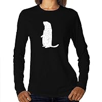 Groundhog Faded Women Long Sleeve T-Shirt