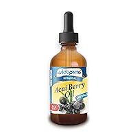 Pure ACAI BERRY OIL Virgin Unrefined Wild Growth Raw Undiluted Brazilian. 1 Fl.oz.- 30 ml. For Skin, Hair, Lip and Nail Care.
