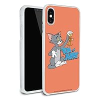 Tom and Jerry Best Friends Protective Slim Fit Hybrid Rubber Bumper Case Fits Apple iPhone 8, 8 Plus, X, 11, 11 Pro,11 Pro Max