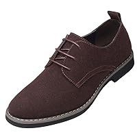 Men's Frosted Leather Casual Board Shoes Multi Color Men's Leather Shoes Suede Fashionable Men's Shoes