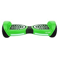 Hover-1 Rocket Electric Self-Balancing Hoverboard with 6.5” LED Light-Up Wheels, Dual 160W Motors, 7 mph Max Speed, and 3 Miles Max Range