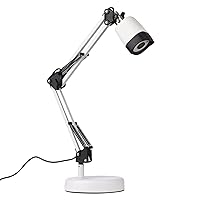 USB Webcam,2 in 1 Document Scanner Camera & Webcam with Auto-Focus and LED Supplemental Light 8 Mega-Pixel HD High-Definition A3 Scan Size for Live Demo Online Teaching Distance Education and