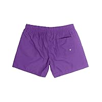Mens Board Shorts Swimwear No Mesh Liner Quick Dry Drawstring Beachwear Lightweight Floral Print Swimming Trunks with Pockets