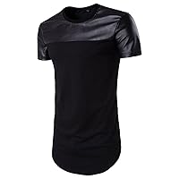T Shirts for Men Big and Tall 2024 Fashion Casual Personality Round Neck Short Sleeve T Shirt Gifts for Men