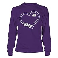 FanPrint TCU Horned Frogs T-Shirt - Heart TCU