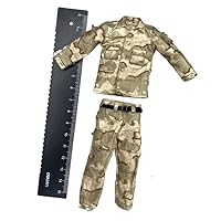 1/12 Scale Clothes American Camo Uniform for 6'' Action Figure