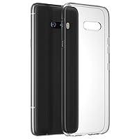 for LG G8X ThinQ Clear Case,Slim Thin Soft Silicone Flexible TPU Gel Rubber Skin Anti-Scratch Shockproof Lightweight Protective Cases Cover for LG G8X ThinQ,Crystal Clear