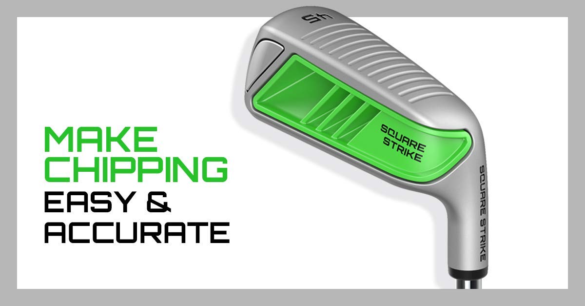 Square Strike Wedge -Pitching & Chipping Wedge for Men & Women -Legal for Tournament Play -Engineered by Hot List Winning Designer -Cut Strokes from Your Golf Game Fast