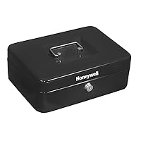 Honeywell 2106827 Steel Cash Box with Removable Tray