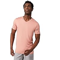 32 DEGREEES Men's Cool Classic Vneck T-Shirt | Anti-Odor | 4-Way Stretch | Moisture Wicking
