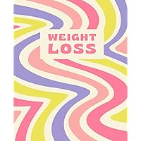 Daily Weight loss, Fitness and Food Journal for Women: 90 New Days & Challenges, Diet, Meal, and Activity Tracker, Motivational Workout and Exercise ... 110 Pages Handy Size 7.5 x 9.25 inches