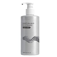 Deep Sea Mud Body Wash - Exfoliate & Moisturize Skin with Rich Mineral Mud from the Ocean Depths Cleansing Shower Gel