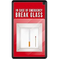 Cigarette Emergency Vinyl Decal Sticker Skin for Kindle Fire HD 6