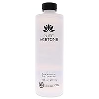 Pure Acetone Nail Polish Remover by Marianna for Women - 16 oz Nail Polish Remover