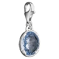 Thomas Sabo Charm Pendant Gemstone Silver with Synthetic 1224 009 31 Spinel