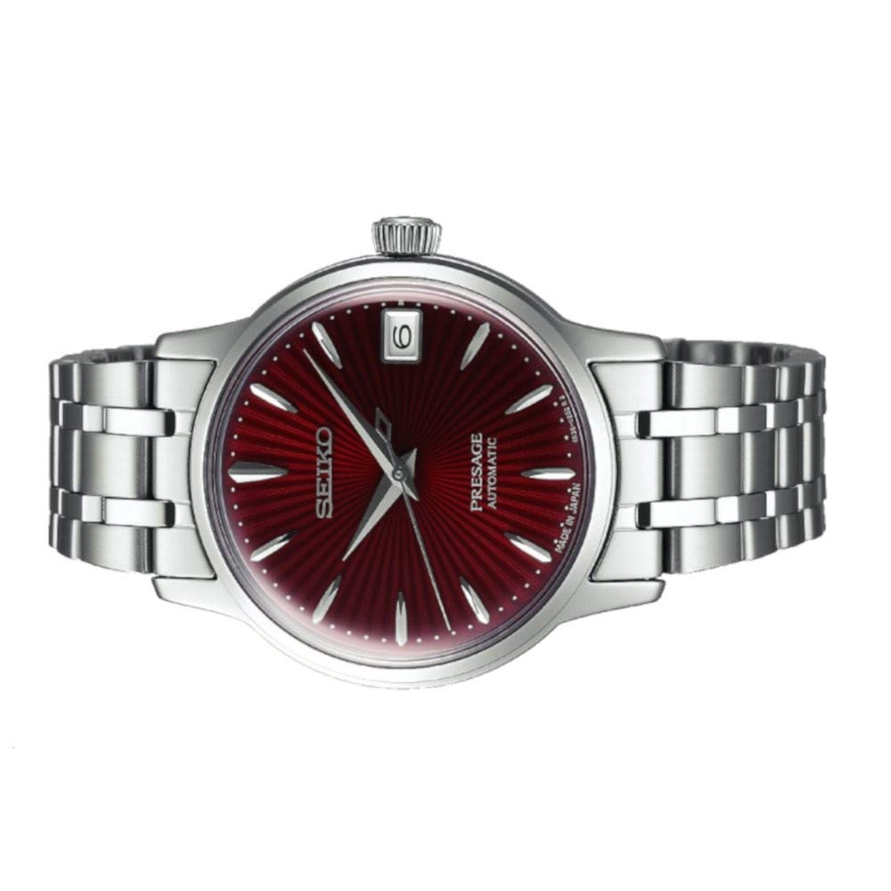 Mua SEIKO PRESAGE Automatic Ladies Cocktail 'Kir Royal' Red Dial Steel  Watch SRP853J1 trên Amazon Mỹ chính hãng 2023 | Giaonhan247