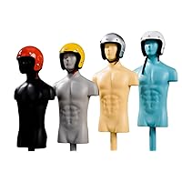 HiPlay 1/6 Scale Action Figure Accessory: Vintage Open Face Helmet Model for 12-inch Miniature Collectible Figure 202401AYS Silver