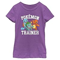 Pokemon Trainer 1 Girls Short Sleeve Tee Shirt