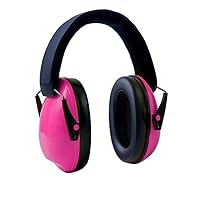 Safety Ear Protection - Special Designed Ear Muffs Lighter Weight & Maximum Hearing Protection (pink)