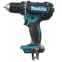 Makita DDF482Z 18V Cordless Drill (No Battery, No Charger) - Black - Blue