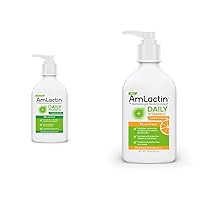 AmLactin Daily Nourish 12% Body Lotion and Daily Vitamin C Lotion Bundle