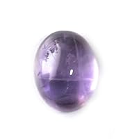 13.79 Carats TCW 100% Natural Beautiful Amethyst Oval Cabochon Gem by DVG