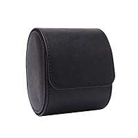 1 Slot PU Leather Travel Roll Storage Organizers Watch Portable Case Box