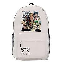 One Punch Man Anime Cosplay Backpack Casual Daypack Day Trip Travel Hiking Bag Carry on Bags Beige /1