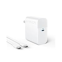 Anker 100W USB C Charger, Compact and Foldable Travel Charger for MacBook Pro, MacBook Air, Samsung Galaxy, iPad Pro, and All USB C Devices, 5 ft USB C to USB C Cable Included