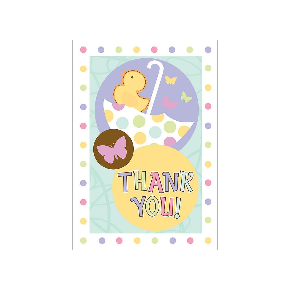 Amscan Tiny Bundle Thank You Notes