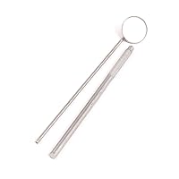 LARYNGEAL Dental Mirrors with Handle #5 Stainless Steel
