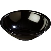 Carlisle FoodService Products 800B03 Melamine Salad Bowl, 27 oz., Black (Pack of 48)